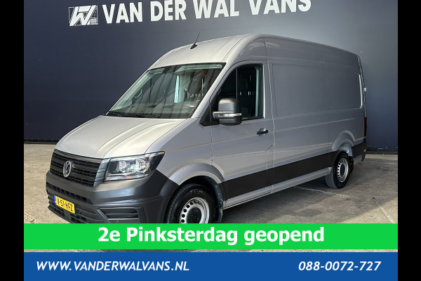 Volkswagen Crafter 2.0 TDI 140 pk L3H3 L2H2 Euro6 Airco | Camera | Apple Carplay | Cruisecontrol Android Auto, Parkeersensoren, Bijrijdersbank, 3000kg Trekvermogen, zilver