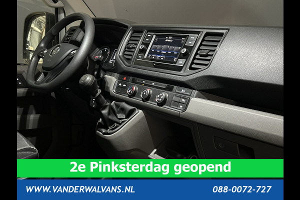 Volkswagen Crafter 2.0 TDI 140 pk L3H3 L2H2 Euro6 Airco | Camera | Apple Carplay | Cruisecontrol Android Auto, Parkeersensoren, Bijrijdersbank, 3000kg Trekvermogen, zilver