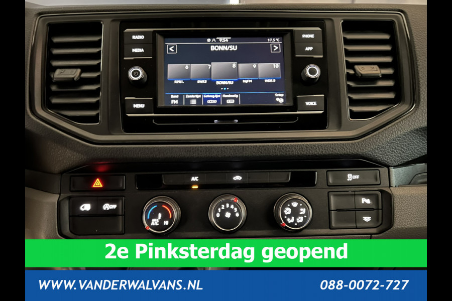 Volkswagen Crafter 2.0 TDI 140 pk L3H3 L2H2 Euro6 Airco | Camera | Apple Carplay | Cruisecontrol Android Auto, Parkeersensoren, Bijrijdersbank, 3000kg Trekvermogen, zilver