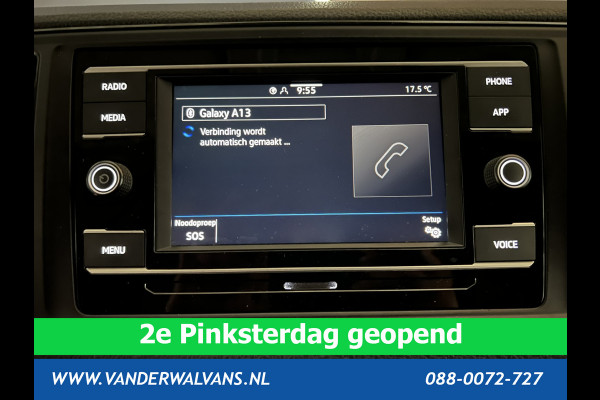 Volkswagen Crafter 2.0 TDI 140 pk L3H3 L2H2 Euro6 Airco | Camera | Apple Carplay | Cruisecontrol Android Auto, Parkeersensoren, Bijrijdersbank, 3000kg Trekvermogen, zilver