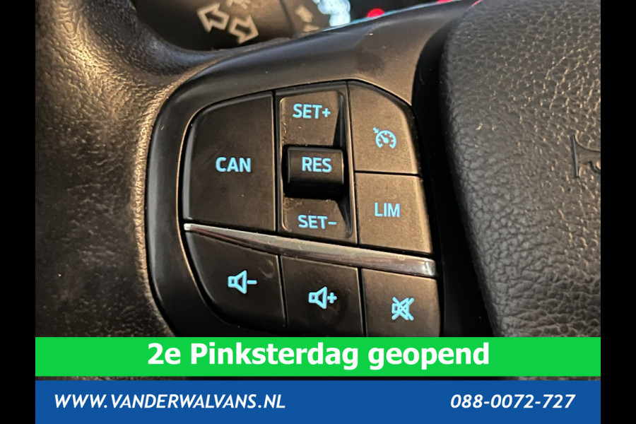 Ford Transit 2.0 TDCI 130pk L3H2 Dubbele cabine Euro6 # Airco | 5-Zits | 2500kg Trekhaak | LED | Cruisecontrol Parkeersensoren, verwarmde voorruit