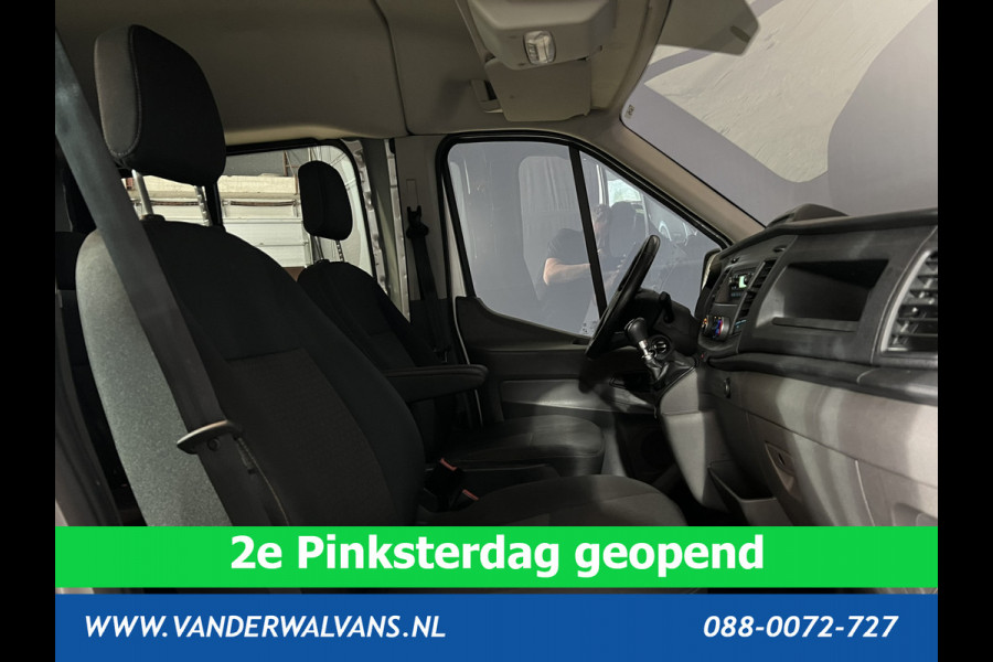 Ford Transit 2.0 TDCI 130pk L3H2 Dubbele cabine Euro6 # Airco | 5-Zits | 2500kg Trekhaak | LED | Cruisecontrol Parkeersensoren, verwarmde voorruit
