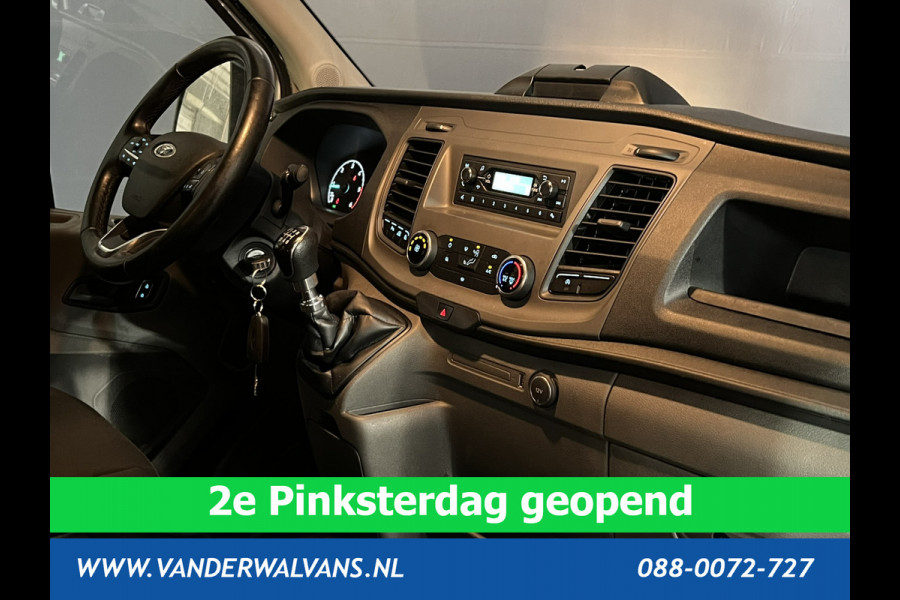 Ford Transit 2.0 TDCI 130pk L3H2 Dubbele cabine Euro6 # Airco | 5-Zits | 2500kg Trekhaak | LED | Cruisecontrol Parkeersensoren, verwarmde voorruit
