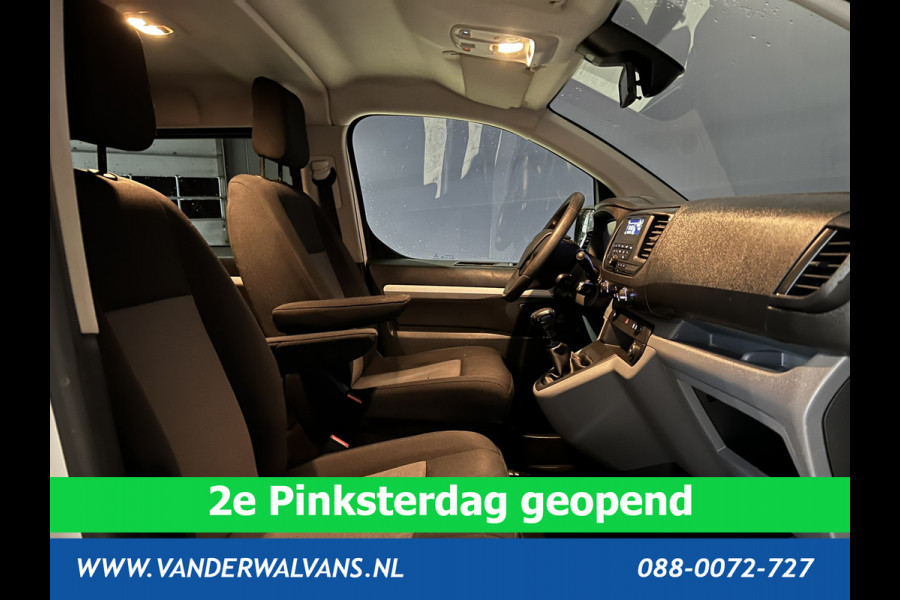 Peugeot Expert 2.0 BlueHDI 123pk L3H1 Dubbele Cabine Euro6 Airco | 2x zijdeur | 2500kg Trekhaak | 5-Zits Cruisecontrol, Parkeersensoren