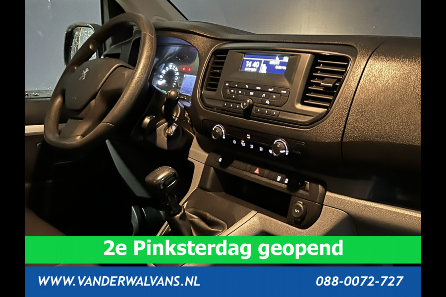 Peugeot Expert 2.0 BlueHDI 123pk L3H1 Dubbele Cabine Euro6 Airco | 2x zijdeur | 2500kg Trekhaak | 5-Zits Cruisecontrol, Parkeersensoren