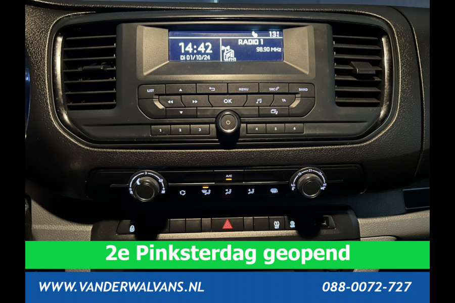 Peugeot Expert 2.0 BlueHDI 123pk L3H1 Dubbele Cabine Euro6 Airco | 2x zijdeur | 2500kg Trekhaak | 5-Zits Cruisecontrol, Parkeersensoren