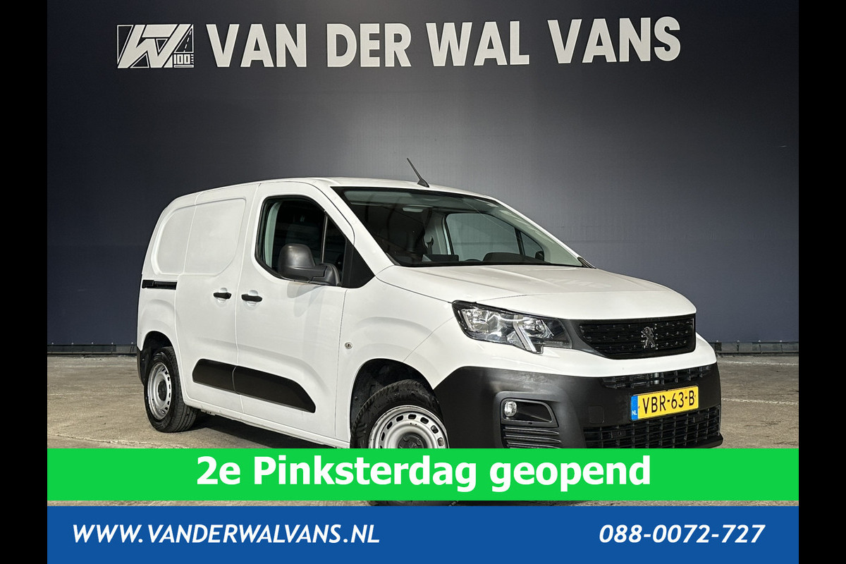 Peugeot Partner 1.5 BlueHDI 102pk L1H1 Euro6 # Airco | Camera | Apple Carplay | Android Auto Trekhaak, Cruisecontrol, Parkeersensoren Peugeot Partner 1.5 BlueHDI 102pk L1H1 Euro6 # Airco | Camera | Apple Carplay | Android Auto Trekhaak, Cruisecontrol, Parkeersensoren