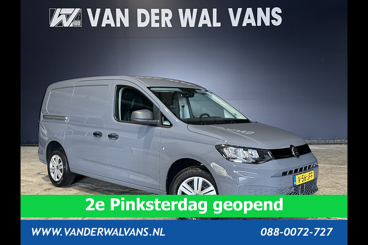 Volkswagen Caddy 1.5 TSI 114 pk Automaat Benzine motor L2H1 Maxi Fabrieksgarantie Euro6 Airco | Cruisecontrol | Apple Carplay Camera, android auto, parkeersensoren, lederen bekleding