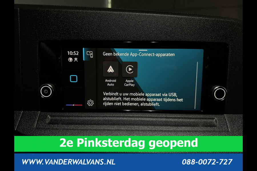 Volkswagen Caddy 1.5 TSI 114 pk Automaat Benzine motor L2H1 Maxi Fabrieksgarantie Euro6 Airco | Cruisecontrol | Apple Carplay Camera, android auto, parkeersensoren, lederen bekleding