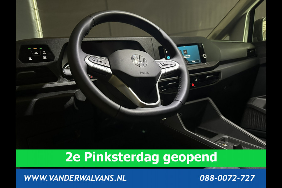 Volkswagen Caddy 1.5 TSI 114 pk Automaat Benzine motor L2H1 Maxi Fabrieksgarantie Euro6 Airco | Cruisecontrol | Apple Carplay Camera, android auto, parkeersensoren, lederen bekleding
