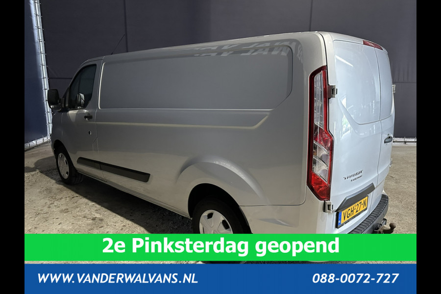 Ford Transit Custom 2.0 TDCI 130 pk L2H1 Euro6 Airco | Navigatie | LED | Cruisecontrol | Trekhaak Android Auto, Verwarmde voorruit, Parkeersensoren, Bijrijdersbank