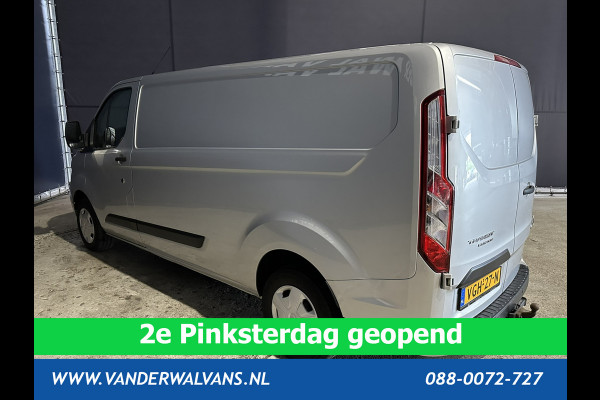 Ford Transit Custom 2.0 TDCI 130 pk L2H1 Euro6 Airco | Navigatie | LED | Cruisecontrol | Trekhaak Android Auto, Verwarmde voorruit, Parkeersensoren, Bijrijdersbank