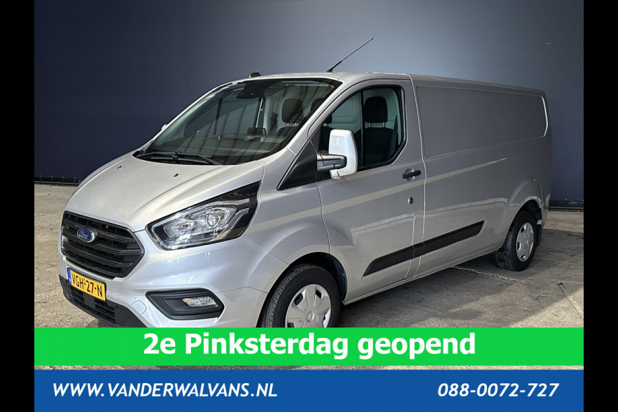 Ford Transit Custom 2.0 TDCI 130 pk L2H1 Euro6 Airco | Navigatie | LED | Cruisecontrol | Trekhaak Android Auto, Verwarmde voorruit, Parkeersensoren, Bijrijdersbank