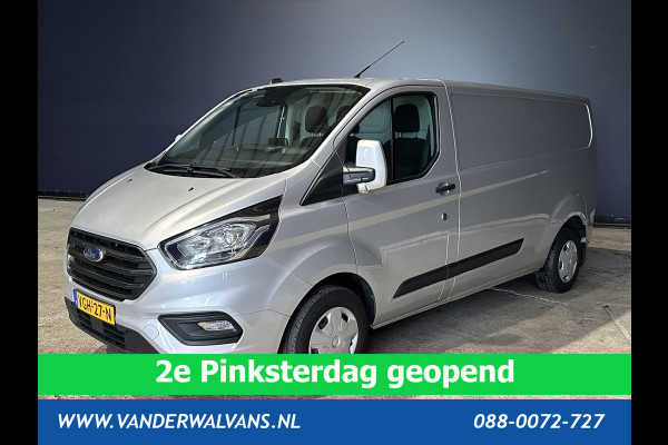 Ford Transit Custom 2.0 TDCI 130 pk L2H1 Euro6 Airco | Navigatie | LED | Cruisecontrol | Trekhaak Android Auto, Verwarmde voorruit, Parkeersensoren, Bijrijdersbank