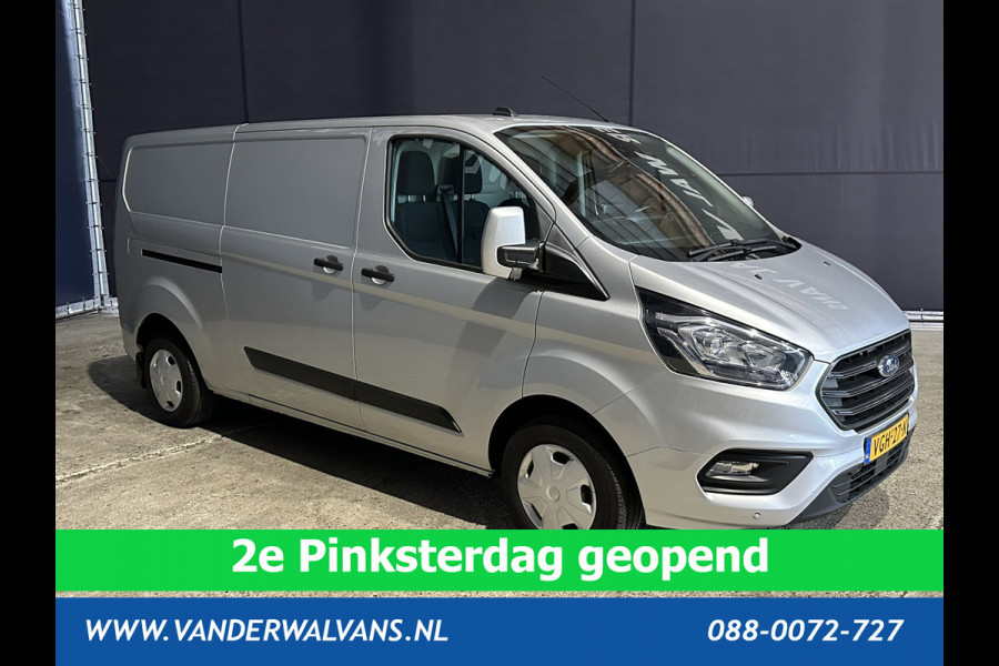 Ford Transit Custom 2.0 TDCI 130 pk L2H1 Euro6 Airco | Navigatie | LED | Cruisecontrol | Trekhaak Android Auto, Verwarmde voorruit, Parkeersensoren, Bijrijdersbank