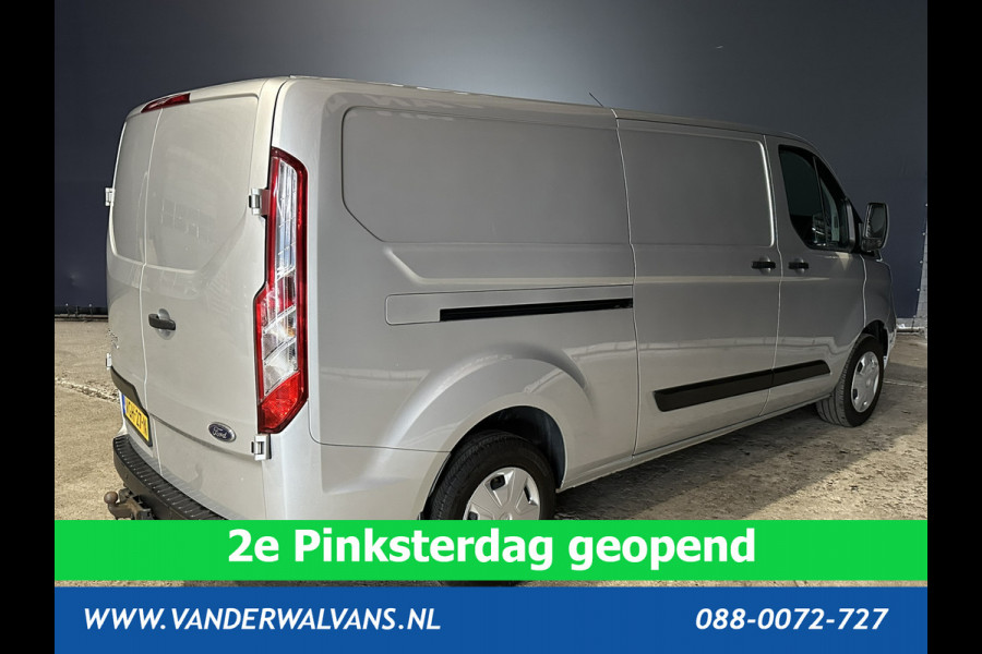 Ford Transit Custom 2.0 TDCI 130 pk L2H1 Euro6 Airco | Navigatie | LED | Cruisecontrol | Trekhaak Android Auto, Verwarmde voorruit, Parkeersensoren, Bijrijdersbank