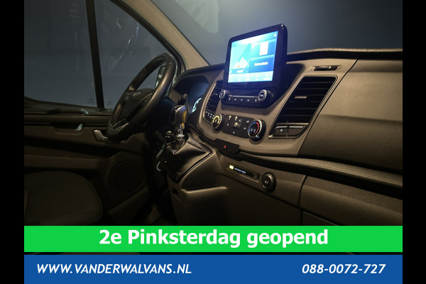 Ford Transit Custom 2.0 TDCI 130 pk L2H1 Euro6 Airco | Navigatie | LED | Cruisecontrol | Trekhaak Android Auto, Verwarmde voorruit, Parkeersensoren, Bijrijdersbank