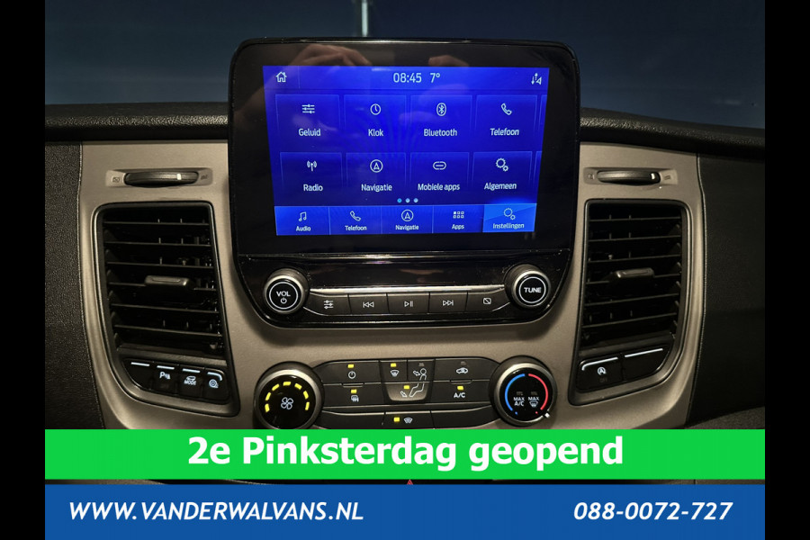 Ford Transit Custom 2.0 TDCI 130 pk L2H1 Euro6 Airco | Navigatie | LED | Cruisecontrol | Trekhaak Android Auto, Verwarmde voorruit, Parkeersensoren, Bijrijdersbank