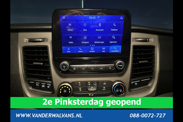 Ford Transit Custom 2.0 TDCI 130 pk L2H1 Euro6 Airco | Navigatie | LED | Cruisecontrol | Trekhaak Android Auto, Verwarmde voorruit, Parkeersensoren, Bijrijdersbank