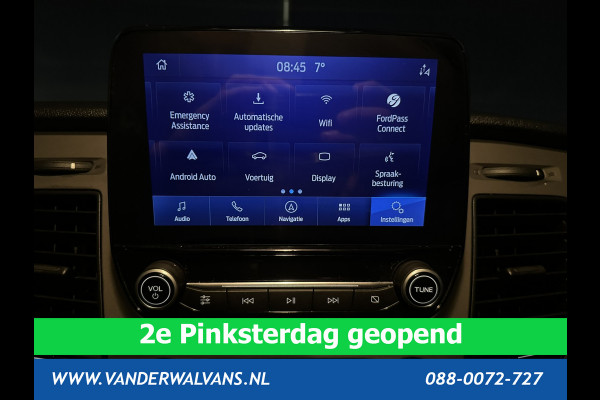 Ford Transit Custom 2.0 TDCI 130 pk L2H1 Euro6 Airco | Navigatie | LED | Cruisecontrol | Trekhaak Android Auto, Verwarmde voorruit, Parkeersensoren, Bijrijdersbank