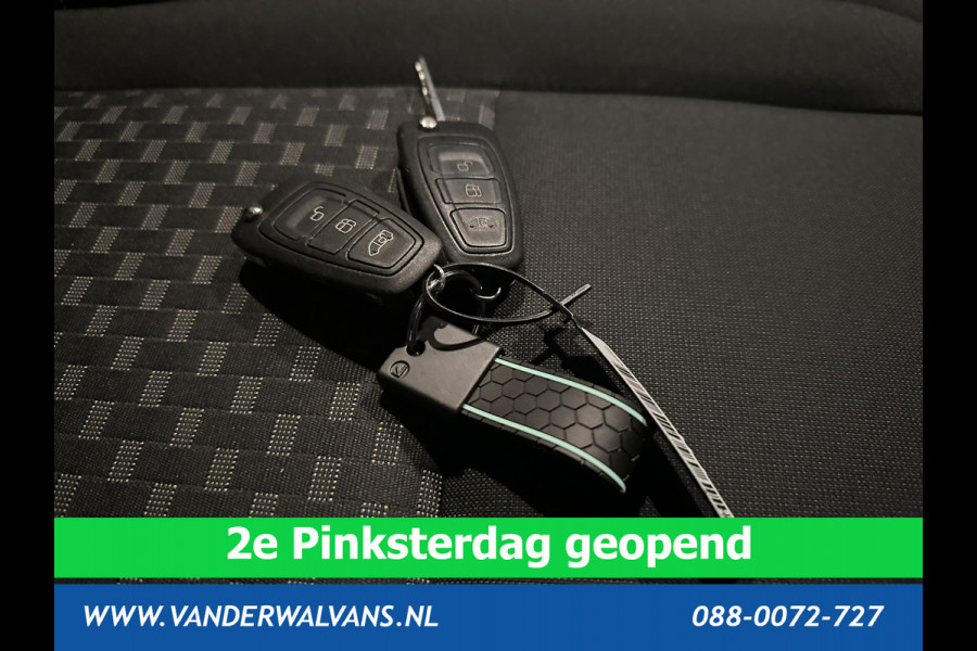 Ford Transit Custom 2.0 TDCI 130 pk L2H1 Euro6 Airco | Navigatie | LED | Cruisecontrol | Trekhaak Android Auto, Verwarmde voorruit, Parkeersensoren, Bijrijdersbank