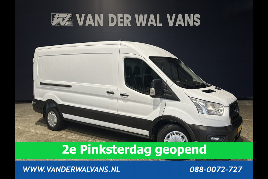Ford Transit 2.0 TDCI 130pk L3H2 Euro6 Airco | Camera | Navigatie | Apple Carplay | Android Auto Cruisecontrol, Stoelverwarming, Parkeersensoren, Verwarmde voorruit, Bijrijdersbank