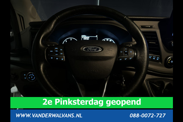 Ford Transit 2.0 TDCI 130pk L3H2 Euro6 Airco | Camera | Navigatie | Apple Carplay | Android Auto Cruisecontrol, Stoelverwarming, Parkeersensoren, Verwarmde voorruit, Bijrijdersbank