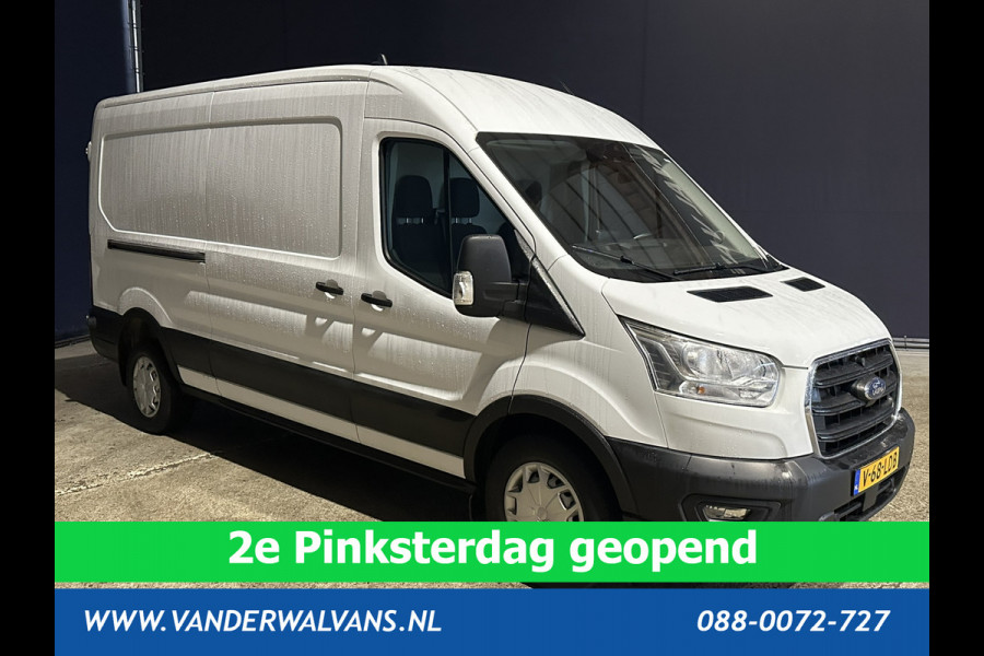 Ford Transit 2.0 TDCI 130pk L3H2 Euro6 Airco | Camera | Navigatie | Apple Carplay | Android Auto Cruisecontrol, Stoelverwarming, Parkeersensoren, Verwarmde voorruit, Bijrijdersbank
