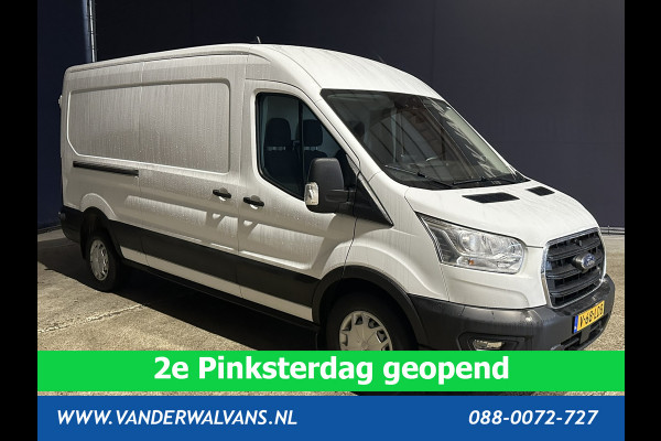 Ford Transit 2.0 TDCI 130pk L3H2 Euro6 Airco | Camera | Navigatie | Apple Carplay | Android Auto Cruisecontrol, Stoelverwarming, Parkeersensoren, Verwarmde voorruit, Bijrijdersbank