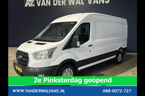 Ford Transit 2.0 TDCI 130pk L3H2 Euro6 Airco | Camera | Navigatie | Apple Carplay | Android Auto Cruisecontrol, Stoelverwarming, Parkeersensoren, Verwarmde voorruit, Bijrijdersbank