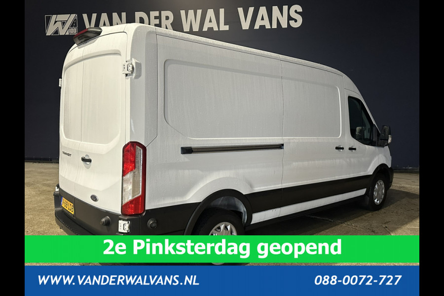 Ford Transit 2.0 TDCI 130pk L3H2 Euro6 Airco | Camera | Navigatie | Apple Carplay | Android Auto Cruisecontrol, Stoelverwarming, Parkeersensoren, Verwarmde voorruit, Bijrijdersbank