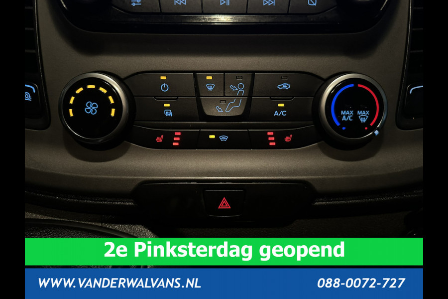 Ford Transit Custom 2.0 TDCI 130pk L1H1 Euro6 Airco | Camera | Navigatie | LED | Cruisecontrol Parkeersensoren, Stoelverwarming, Verwarmde voorruit, Bijrijdersbank