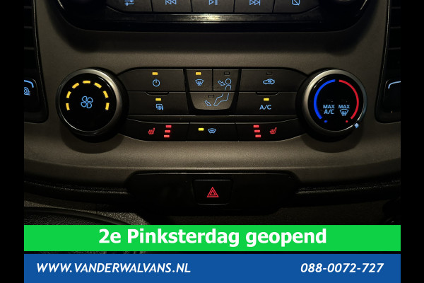 Ford Transit Custom 2.0 TDCI 130pk L1H1 Euro6 Airco | Camera | Navigatie | LED | Cruisecontrol Parkeersensoren, Stoelverwarming, Verwarmde voorruit, Bijrijdersbank