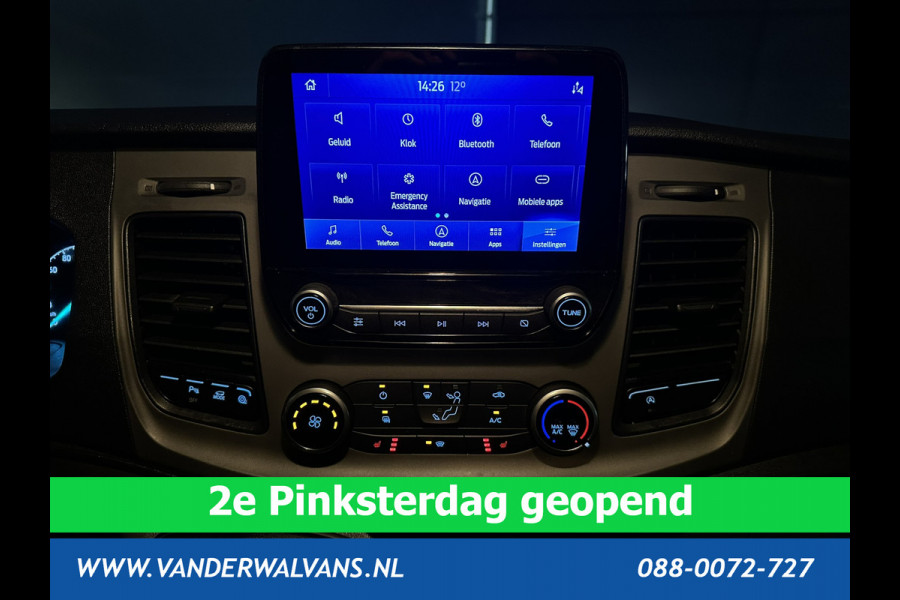 Ford Transit Custom 2.0 TDCI 130pk L1H1 Euro6 Airco | Camera | Navigatie | LED | Cruisecontrol Parkeersensoren, Stoelverwarming, Verwarmde voorruit, Bijrijdersbank