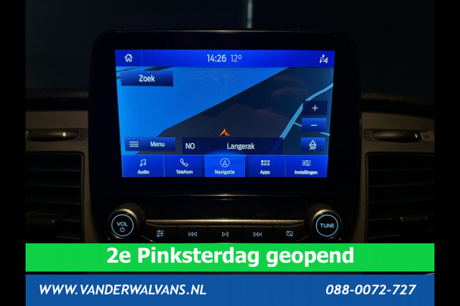 Ford Transit Custom 2.0 TDCI 130pk L1H1 Euro6 Airco | Camera | Navigatie | LED | Cruisecontrol Parkeersensoren, Stoelverwarming, Verwarmde voorruit, Bijrijdersbank