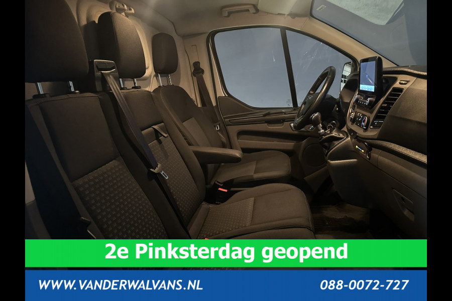 Ford Transit Custom 2.0 TDCI 130pk L1H1 Euro6 Airco | Camera | Navigatie | LED | Cruisecontrol Parkeersensoren, Stoelverwarming, Verwarmde voorruit, Bijrijdersbank