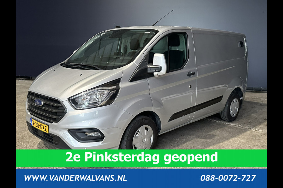 Ford Transit Custom 2.0 TDCI 130pk L1H1 Euro6 Airco | Camera | Navigatie | LED | Cruisecontrol Parkeersensoren, Stoelverwarming, Verwarmde voorruit, Bijrijdersbank