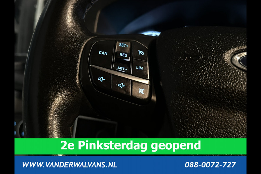 Ford Transit Custom 2.0 TDCI 130pk L1H1 Euro6 Airco | Camera | Navigatie | LED | Cruisecontrol Parkeersensoren, Stoelverwarming, Verwarmde voorruit, Bijrijdersbank