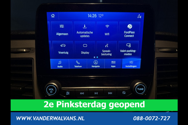 Ford Transit Custom 2.0 TDCI 130pk L1H1 Euro6 Airco | Camera | Navigatie | LED | Cruisecontrol Parkeersensoren, Stoelverwarming, Verwarmde voorruit, Bijrijdersbank