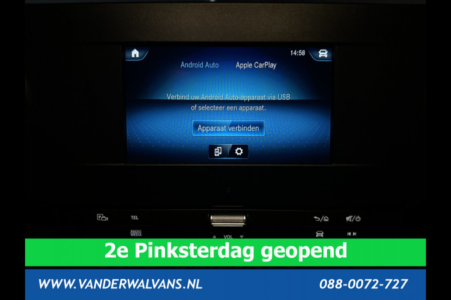 Mercedes-Benz Sprinter 317 CDI 170pk L3H2 Fabrieksgarantie Euro6 Airco | Camera | Apple Carplay | Android Auto Cruisecontrol, Parkeersensoren, Stoelverwarming, Bijrijdersbank, MBUX