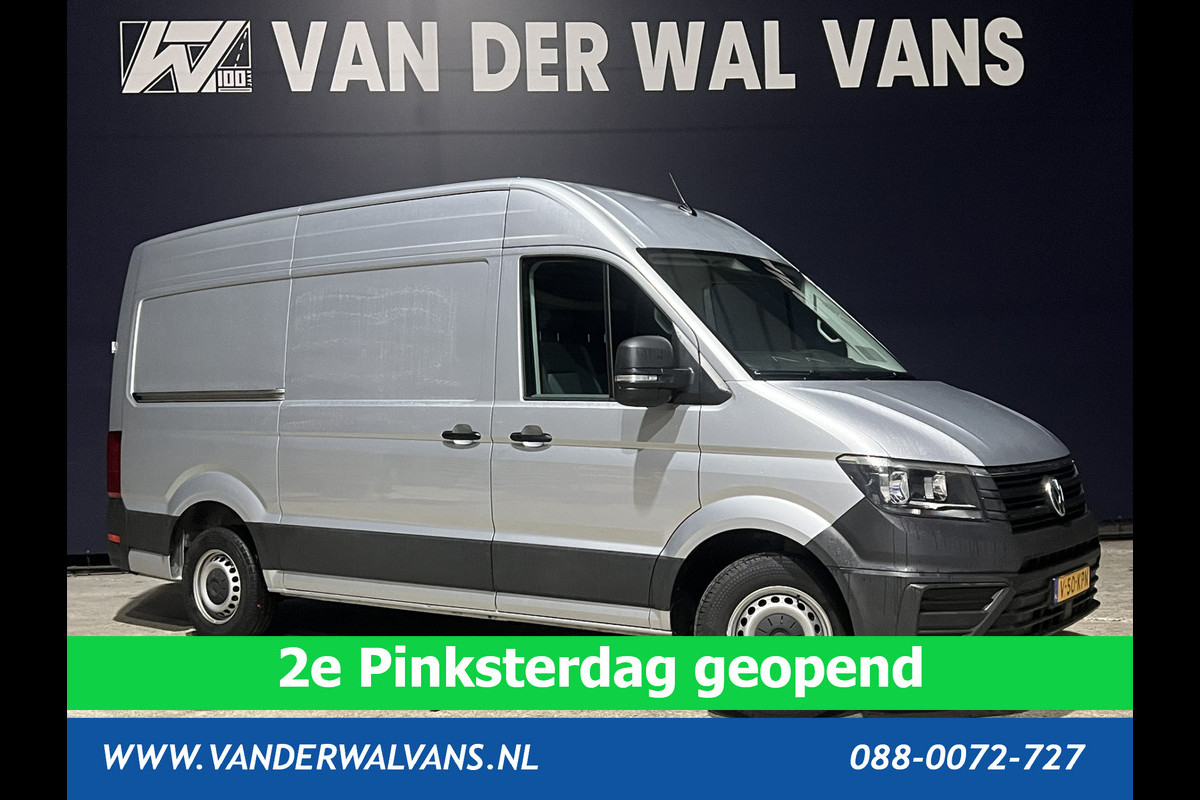 Volkswagen Crafter 2.0 TDI 140 pk L3H3 L2H2 Euro6 Airco | Navigatie | Apple Carplay | Android Auto | Cruisecontrol Bijrijdersbank, 3000kg trekvermogen, zilver Volkswagen Crafter 2.0 TDI 140 pk L3H3 L2H2 Euro6 Airco | Navigatie | Apple Carplay | Android Auto | Cruisecontrol Bijrijdersbank, 3000kg trekvermogen, zilver