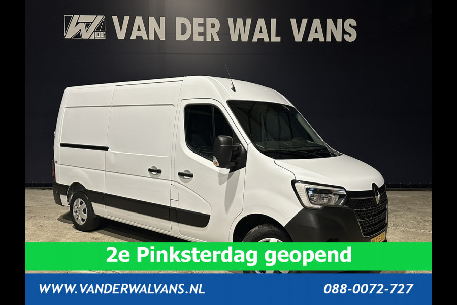 Renault Master 2.3 dCi 136pk L2H2 Euro6 Airco | Navigatie | Camera | 2500kg Trekhaak | LED cruisecontrol, parkeersensoren, bijrijdersbank