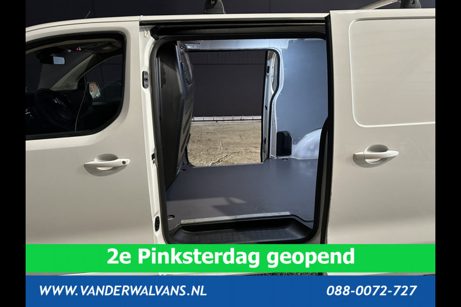 Peugeot Expert 1.6 BlueHDI Automaat L2H1 Euro6 Airco | 2x zijdeur | Trekhaak | Camera | Apple Carplay | Android Auto Cruisecontrol, Parkeersensoren, Stoelverwarming, Bijrijdersbank