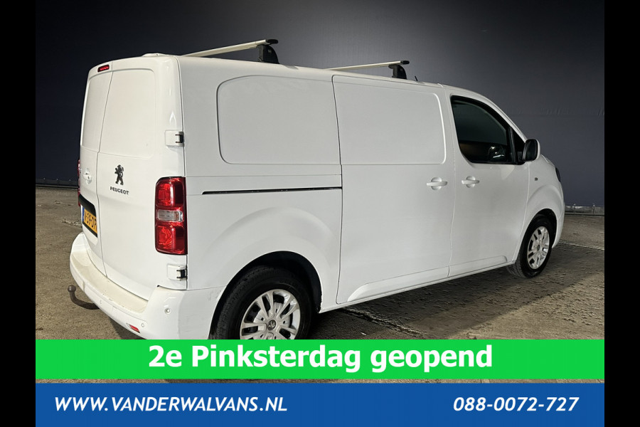 Peugeot Expert 1.6 BlueHDI Automaat L2H1 Euro6 Airco | 2x zijdeur | Trekhaak | Camera | Apple Carplay | Android Auto Cruisecontrol, Parkeersensoren, Stoelverwarming, Bijrijdersbank