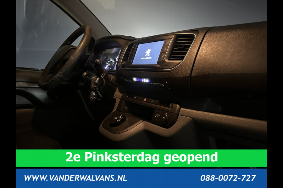 Peugeot Expert 1.6 BlueHDI Automaat L2H1 Euro6 Airco | 2x zijdeur | Trekhaak | Camera | Apple Carplay | Android Auto Cruisecontrol, Parkeersensoren, Stoelverwarming, Bijrijdersbank