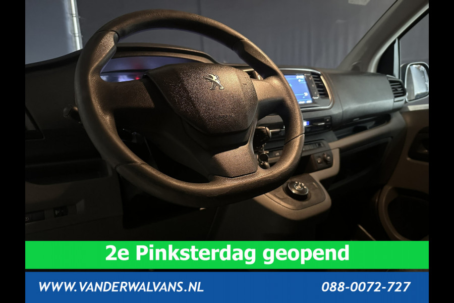 Peugeot Expert 1.6 BlueHDI Automaat L2H1 Euro6 Airco | 2x zijdeur | Trekhaak | Camera | Apple Carplay | Android Auto Cruisecontrol, Parkeersensoren, Stoelverwarming, Bijrijdersbank