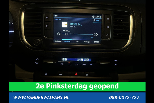 Peugeot Expert 1.6 BlueHDI Automaat L2H1 Euro6 Airco | 2x zijdeur | Trekhaak | Camera | Apple Carplay | Android Auto Cruisecontrol, Parkeersensoren, Stoelverwarming, Bijrijdersbank