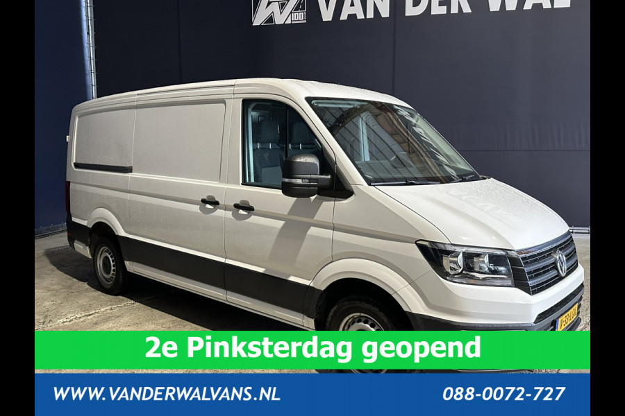 Volkswagen Crafter 2.0 TDI 141pk L3H2 L2H1 Euro6 Airco | Camera | Navigatie | 3000kg trekhaak Apple Carplay, Android Auto, Parkeersensoren, Bijrijdersbank