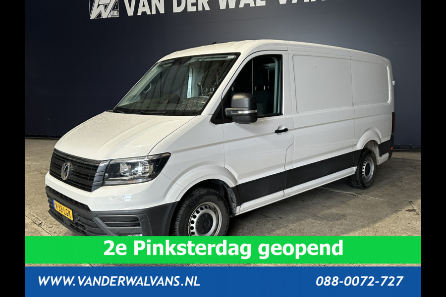 Volkswagen Crafter 2.0 TDI 141pk L3H2 L2H1 Euro6 Airco | Camera | Navigatie | 3000kg trekhaak Apple Carplay, Android Auto, Parkeersensoren, Bijrijdersbank