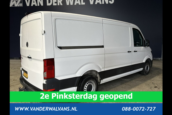 Volkswagen Crafter 2.0 TDI 141pk L3H2 L2H1 Euro6 Airco | Camera | Navigatie | 3000kg trekhaak Apple Carplay, Android Auto, Parkeersensoren, Bijrijdersbank